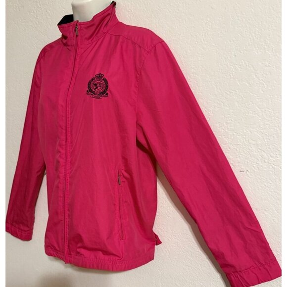 Ralph Lauren Active Windbreaker Jacket XL Pink Lightweight Nylon Coat - Picture 11 of 11